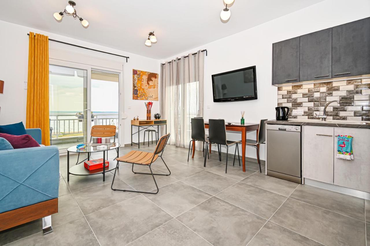 E & D Family Apartment By The Sea Kalyves Polygyrou Exteriör bild