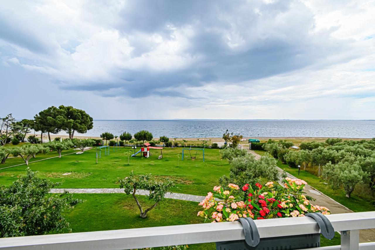 E & D Family Apartment By The Sea Kalyves Polygyrou Exteriör bild