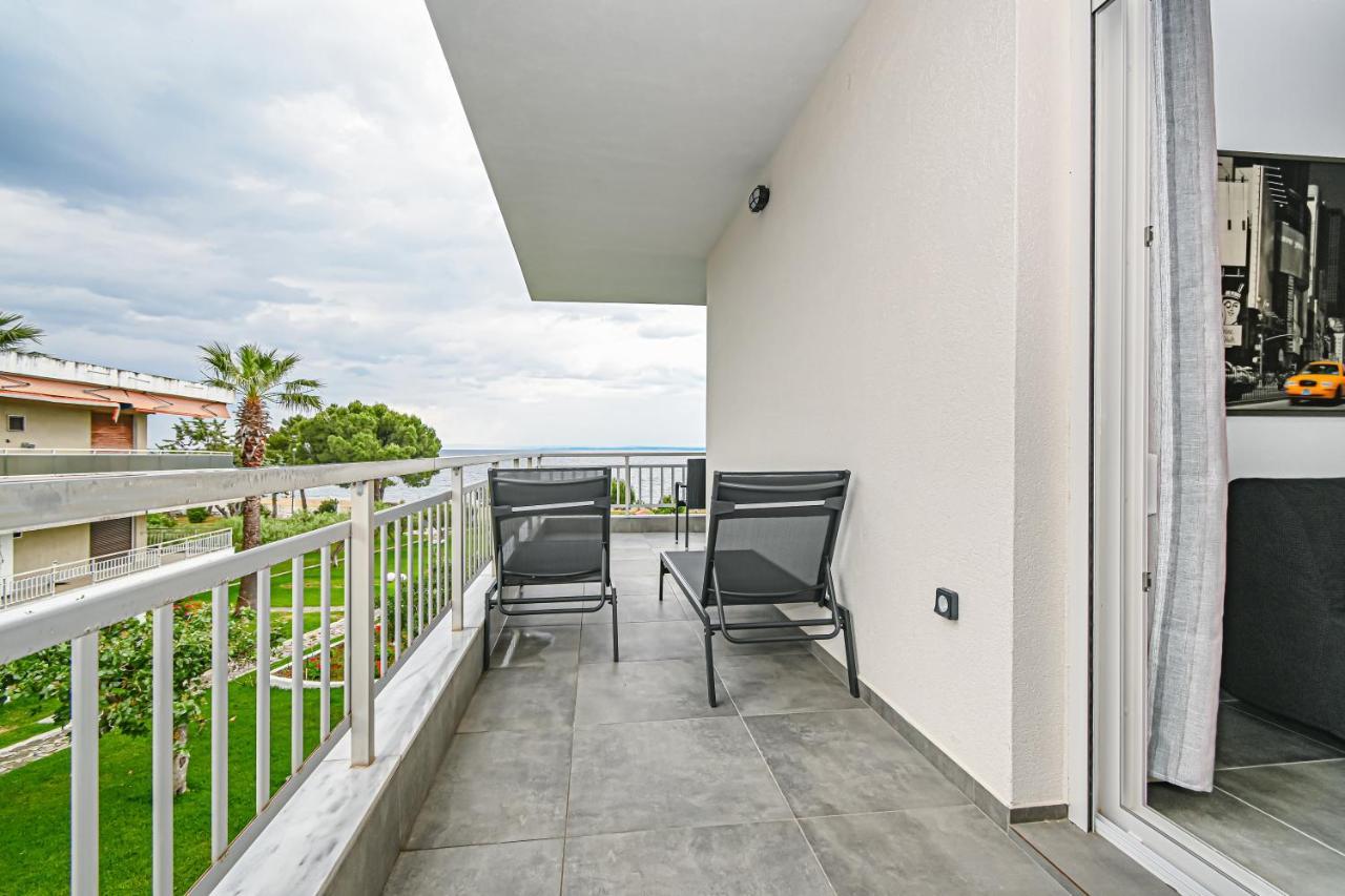 E & D Family Apartment By The Sea Kalyves Polygyrou Exteriör bild