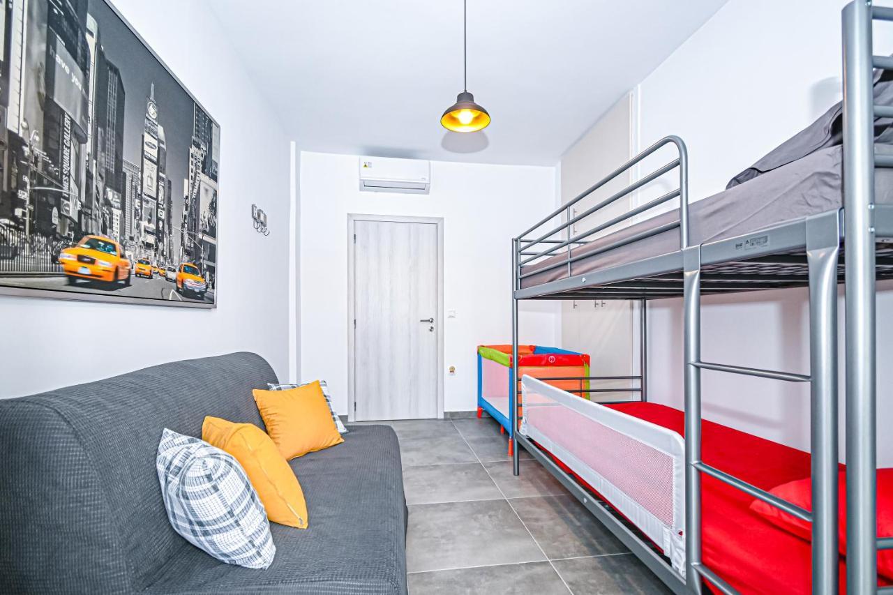 E & D Family Apartment By The Sea Kalyves Polygyrou Exteriör bild