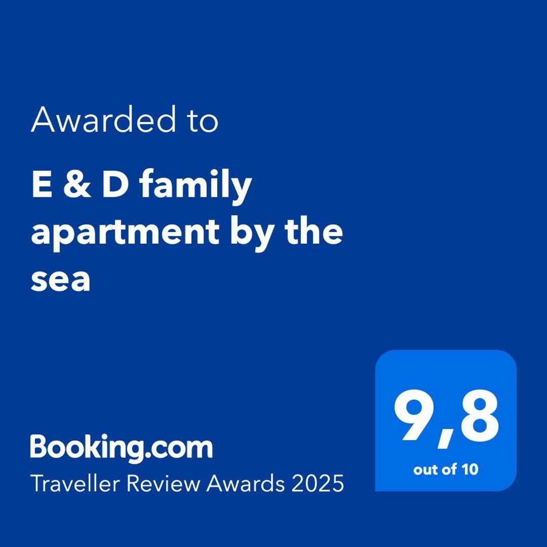 E & D Family Apartment By The Sea Kalyves Polygyrou Exteriör bild